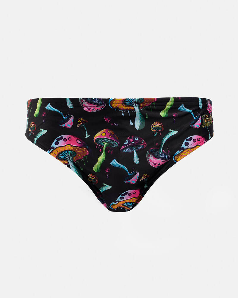 Sack Hammock Fungi Vibes Swim Briefs for Mens