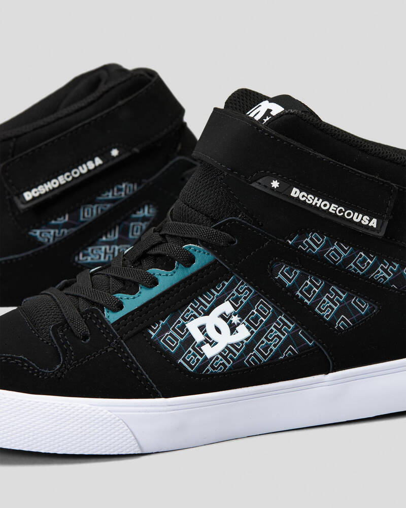 DC Shoes Boys' Pure Hi-Top EV Shoes for Mens