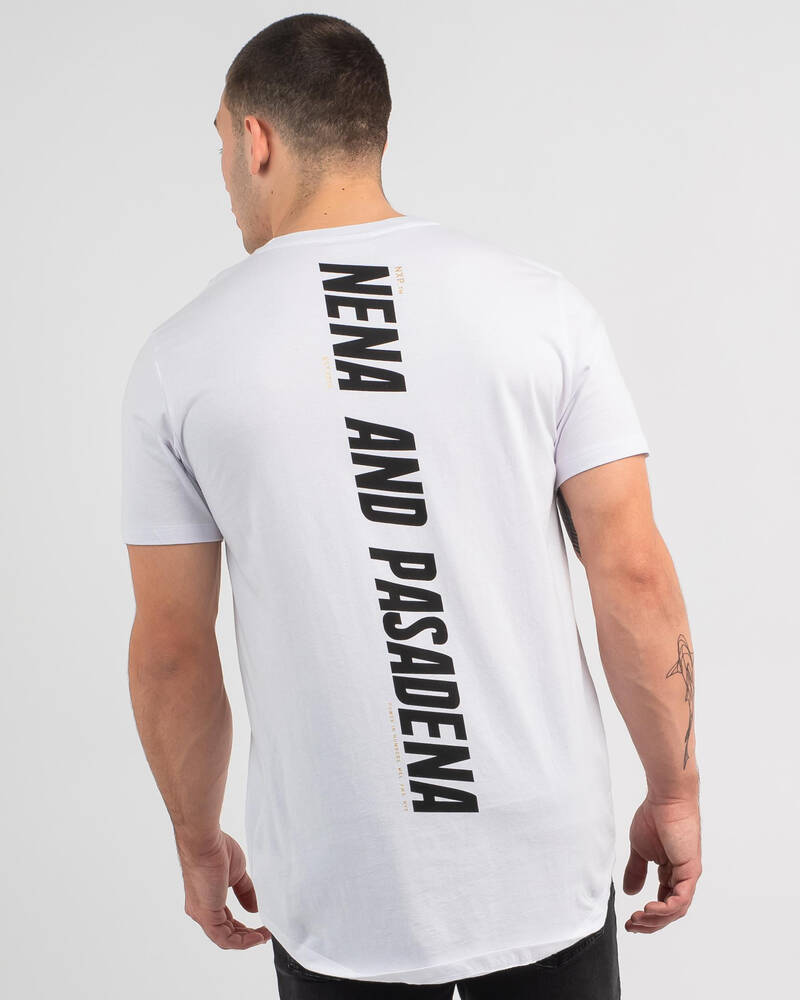 Nena & Pasadena All Over Cape Back T-Shirt for Mens