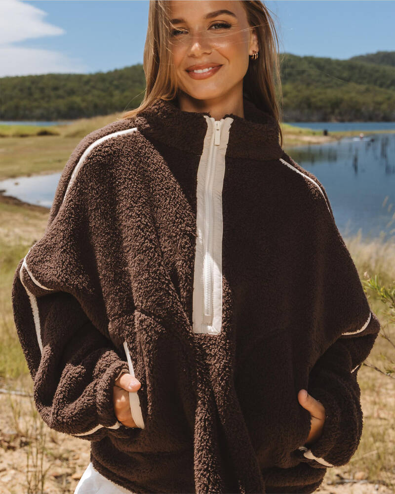 Mooloola Summit Quarter Zip Polar Fleece for Womens