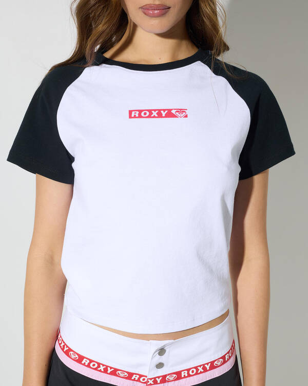 Roxy Rewind Raglan Tee for Womens
