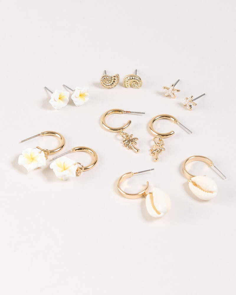 Karyn In LA Emery Earring Pack for Womens