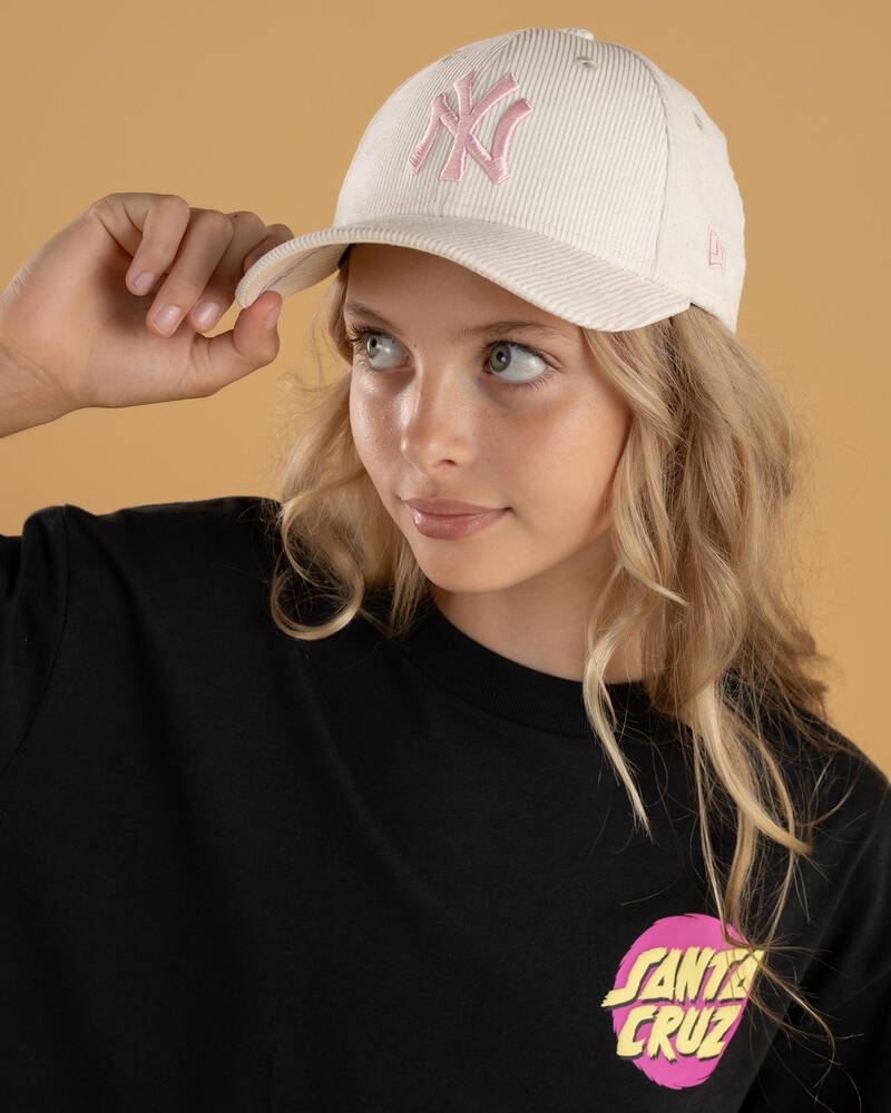 New Era Girls' New York Yankees Cord Cap for Womens