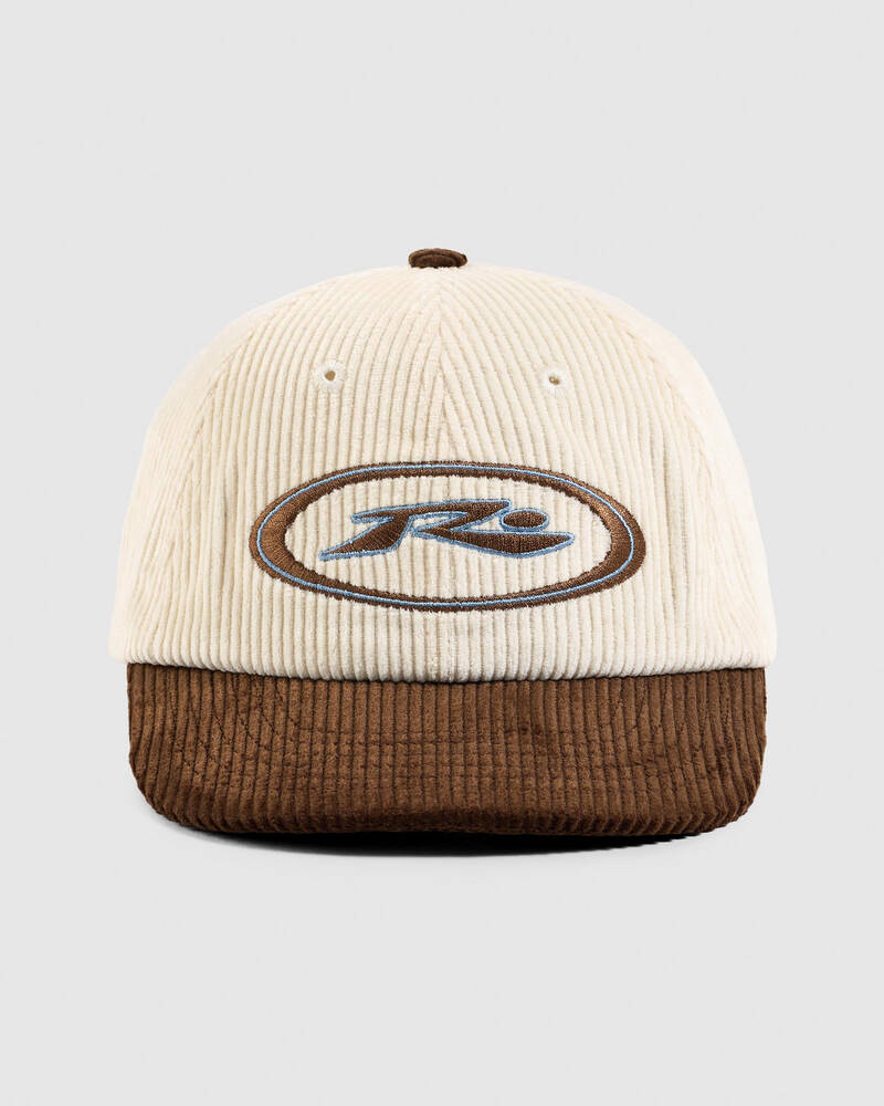 Rusty Orbit Cord 6 Panel Cap for Mens