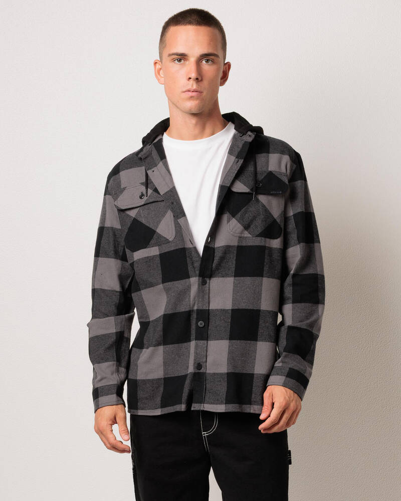 Dexter Realm Long Sleeve Flannel Shirt for Mens