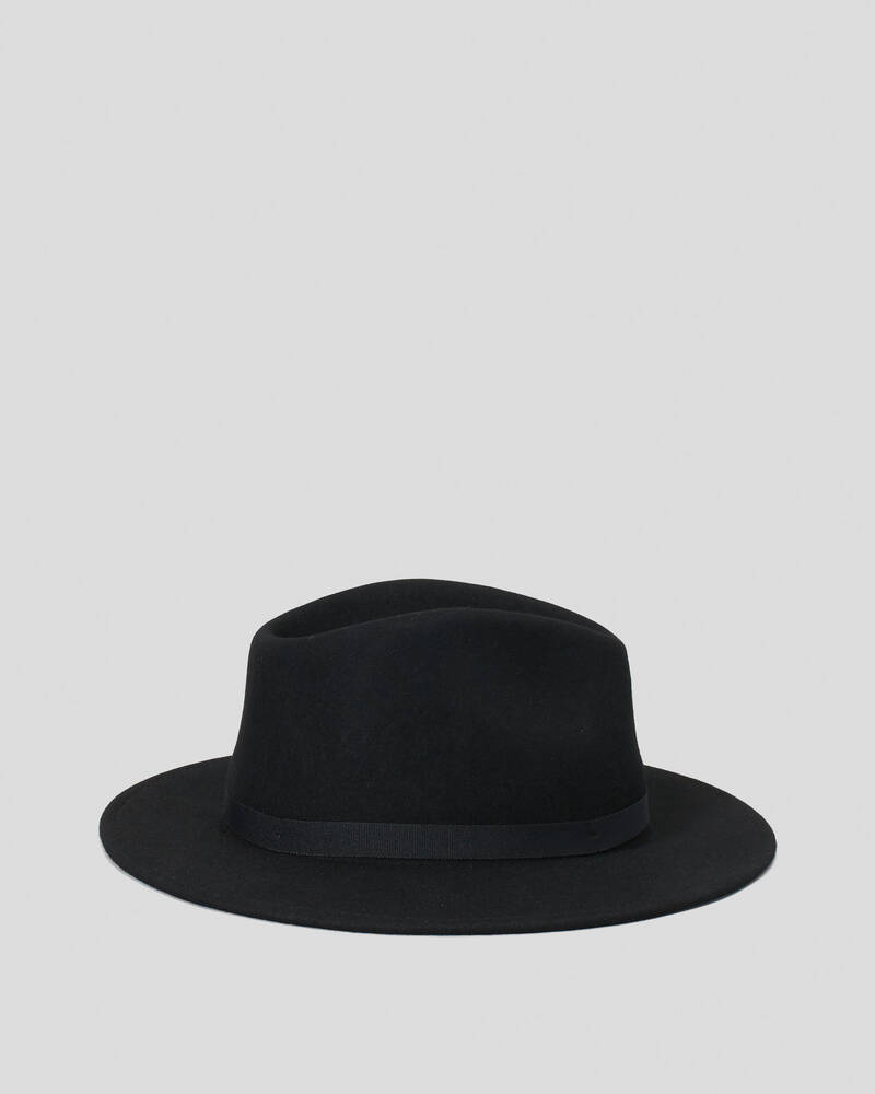Brixton Messer Packable Fedora for Womens