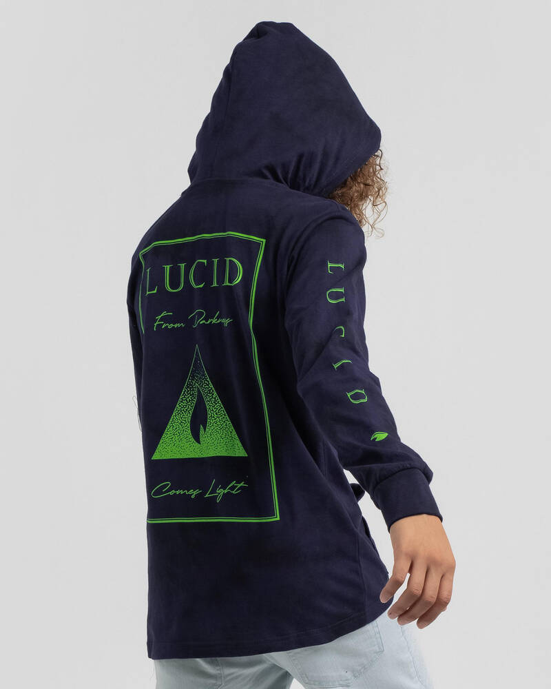 Lucid Boys' Crypt Long Sleeve T-Shirt for Mens