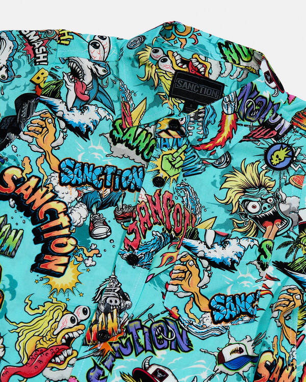 Sanction Toddlers' Savage Short Sleeve Shirt for Mens