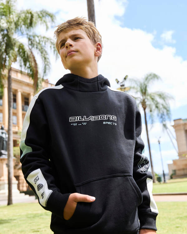 Boys' Spec 73 Pop Mock Hoodie