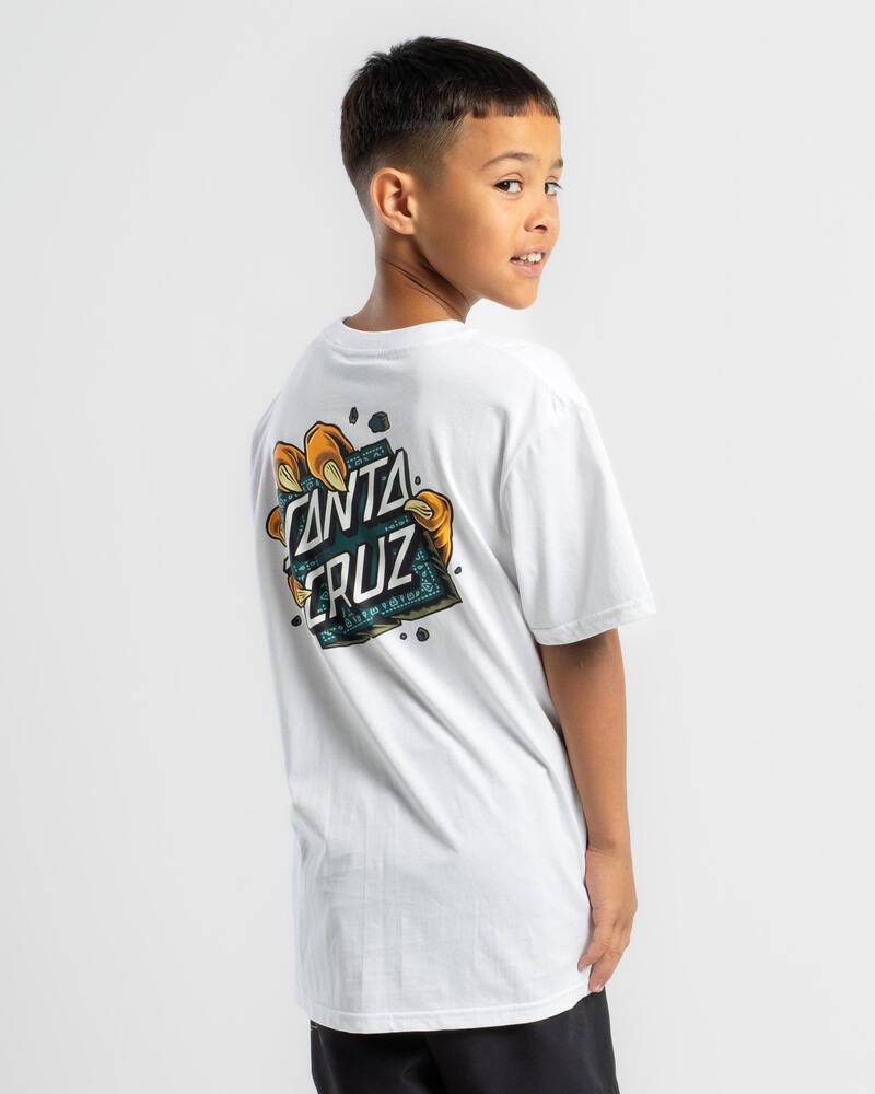 Santa Cruz Boys' Johnson Beast Dot Stack T-Shirt for Mens