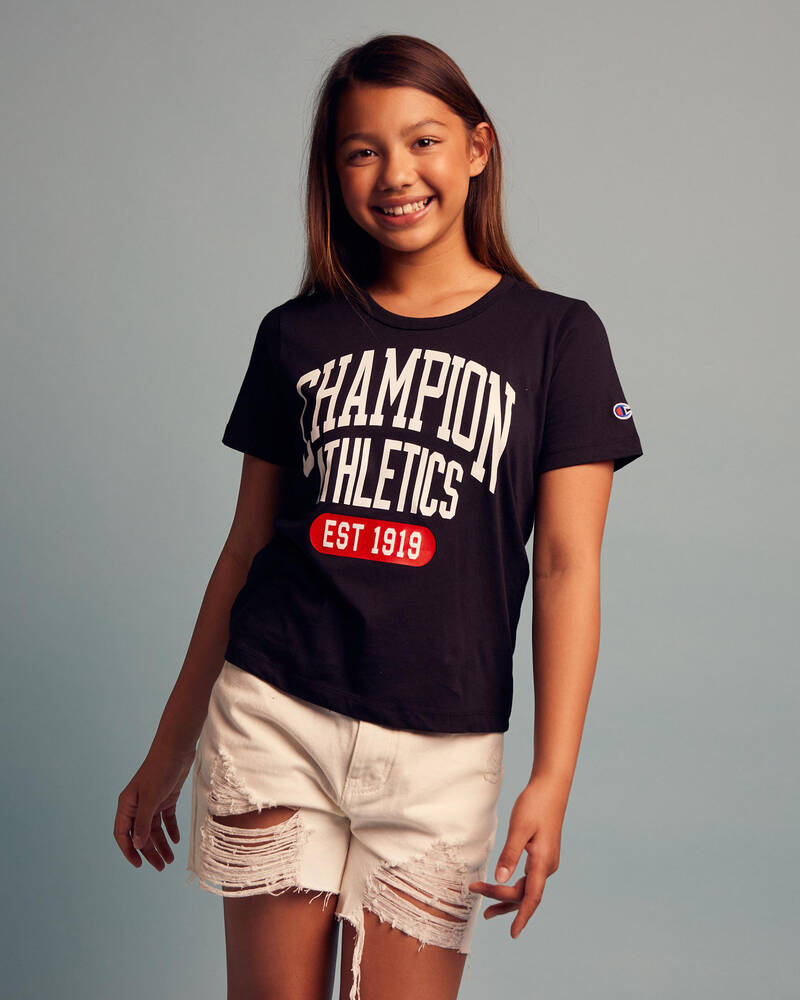 Champion Girls' Sporty T-Shirt for Womens