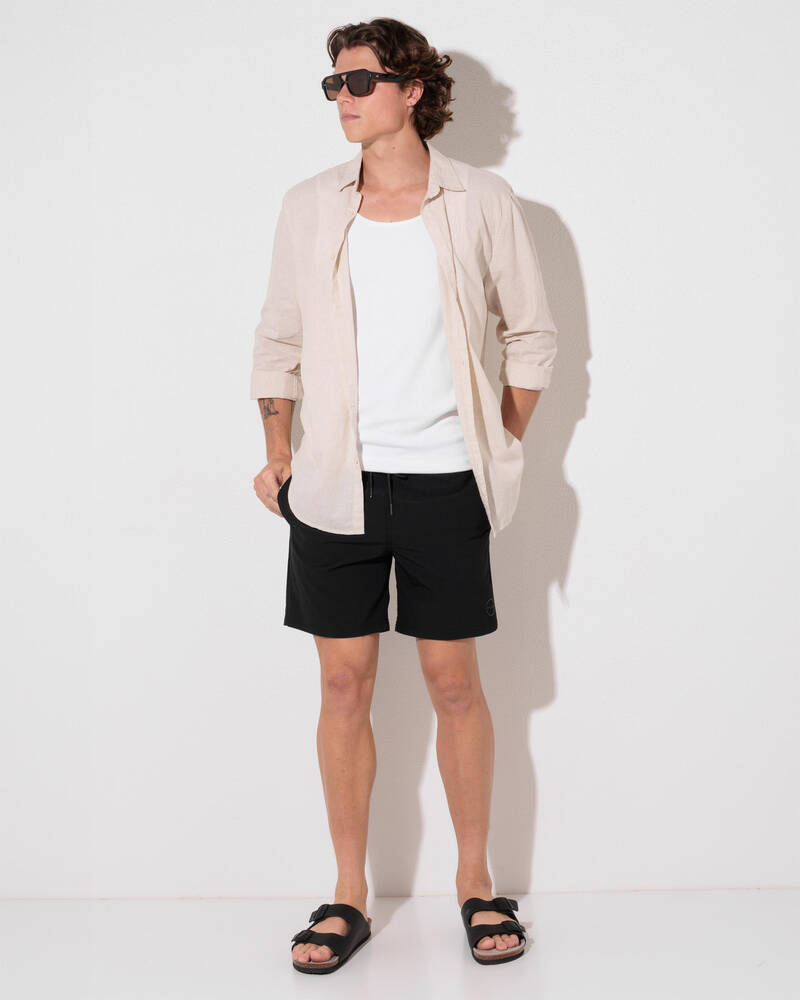 Skylark Cinch Elastic Waist Shorts for Mens