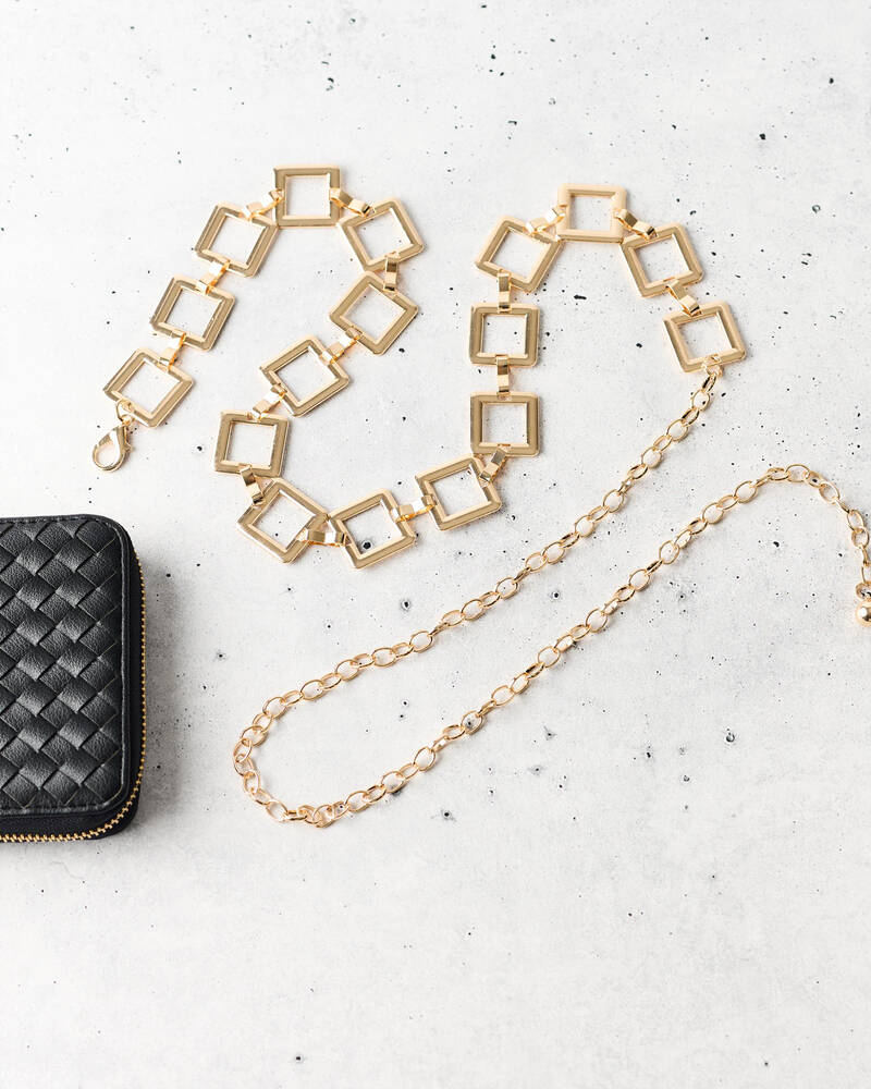 Ava And Ever Billie Chain Belt for Womens