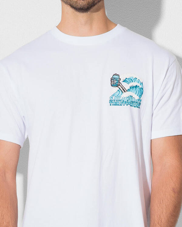 Salty Life Blue Moon Break T-Shirt for Mens