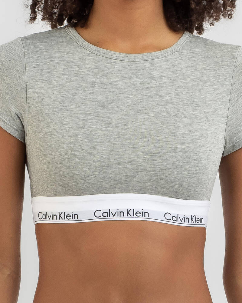 Calvin Klein Modern Cotton T-Shirt Bralette for Womens