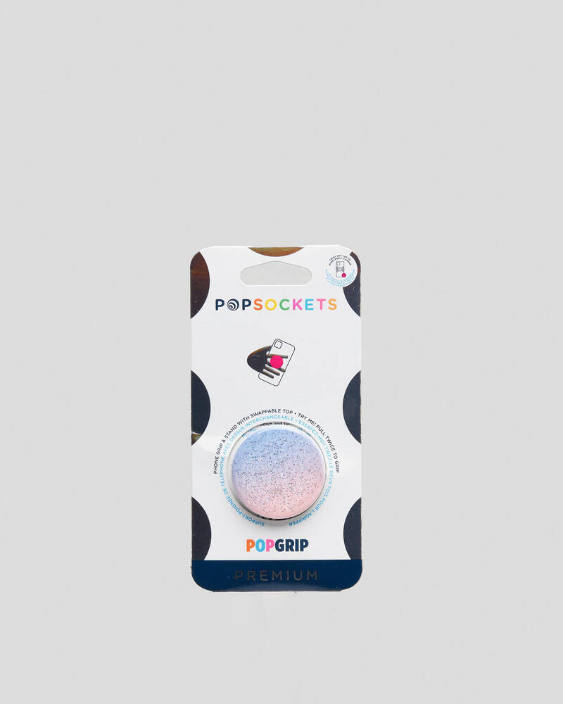 PopSockets Glitter Morning Haze PopGrip Premium for Unisex