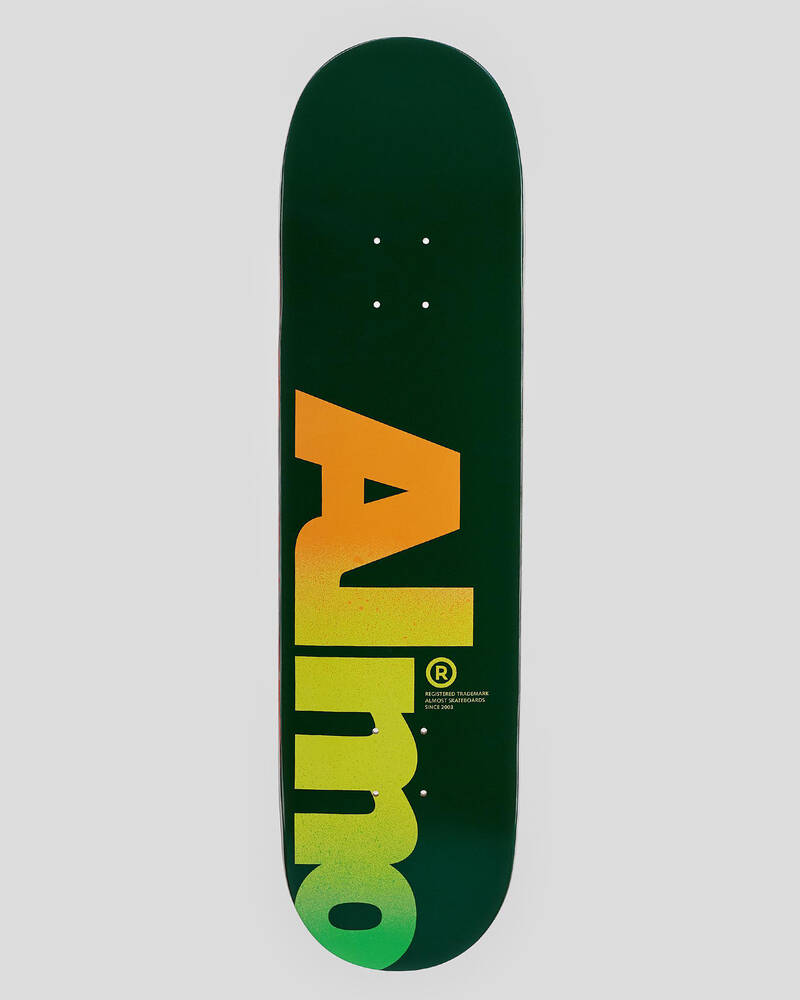 Almost Fall Off Logo 8.25" Skateboard Deck for Mens
