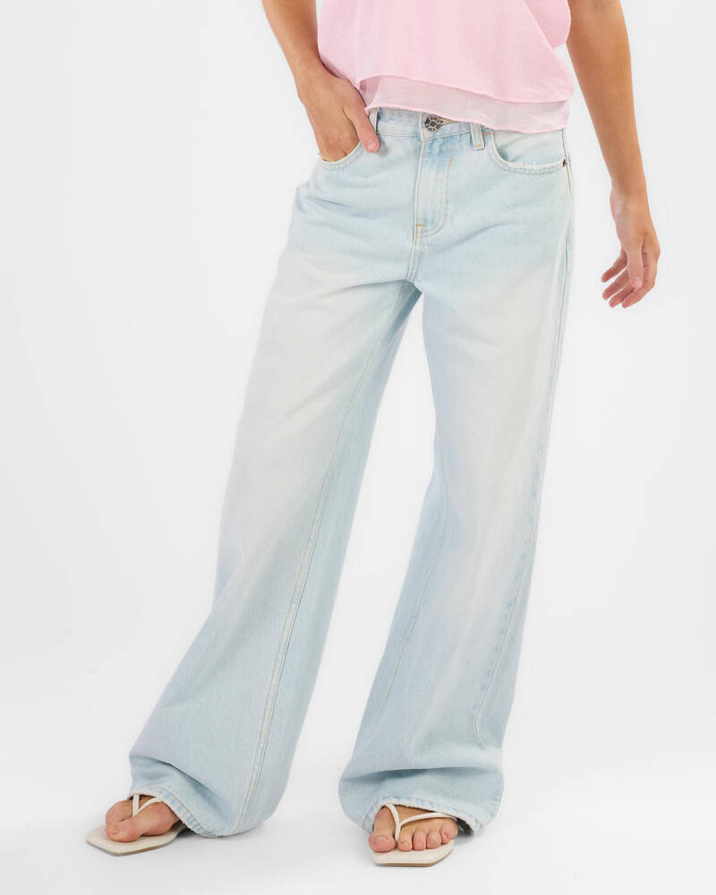 DESU Girls' Soho Wide Leg Jeans for Womens