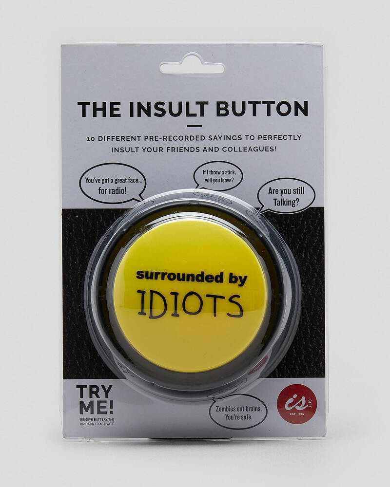 Independence Studio The Insult Button for Mens