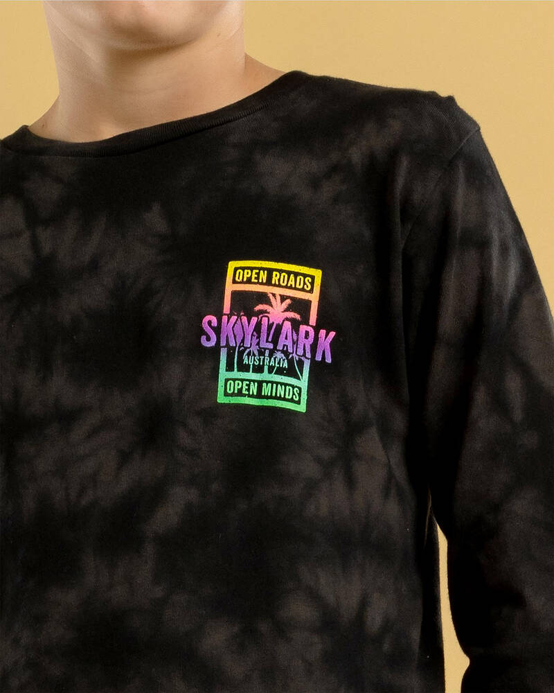 Skylark Boys' Explicate Long Sleeve T-Shirt for Mens