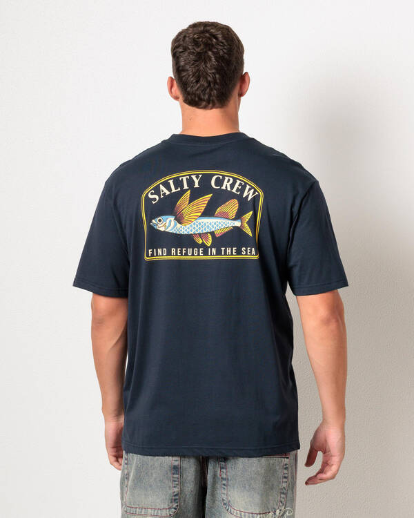 Salty Crew Fly Home Classic T-Shirt for Mens