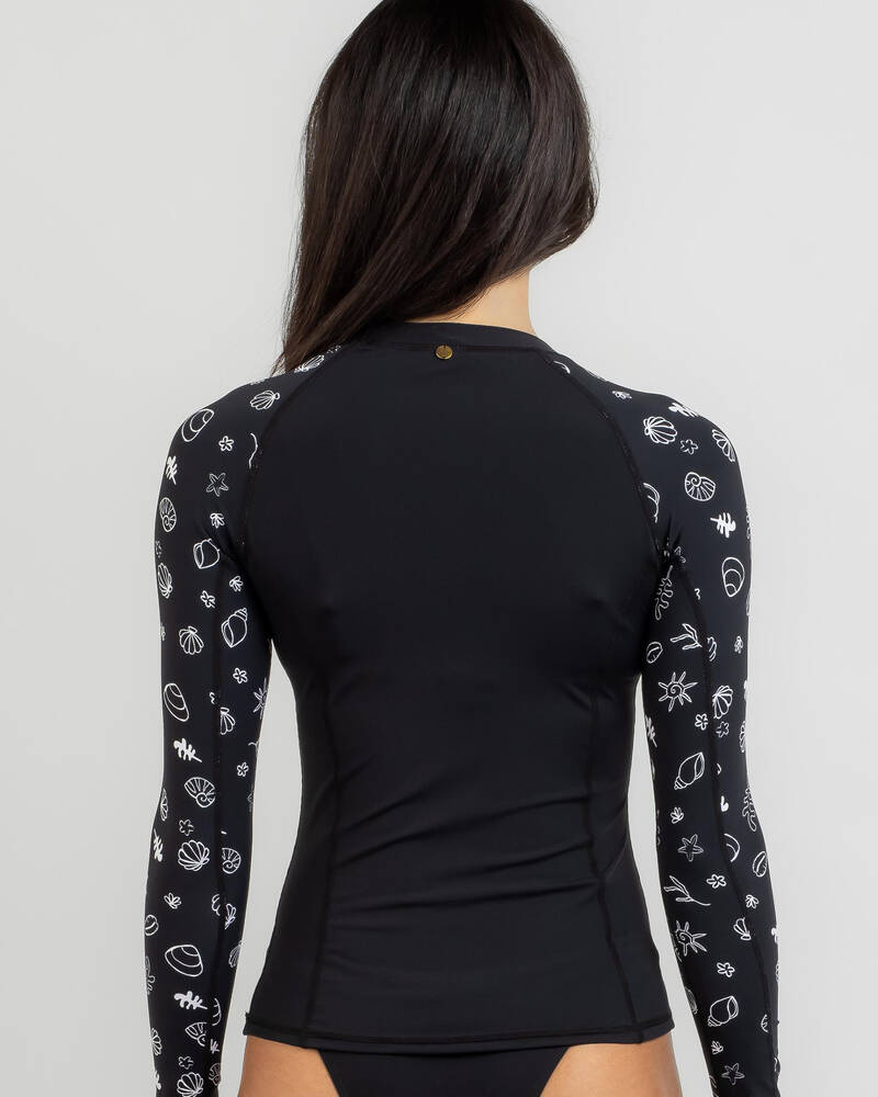 Kaiami Martina Long Sleeve Rash Vest for Womens