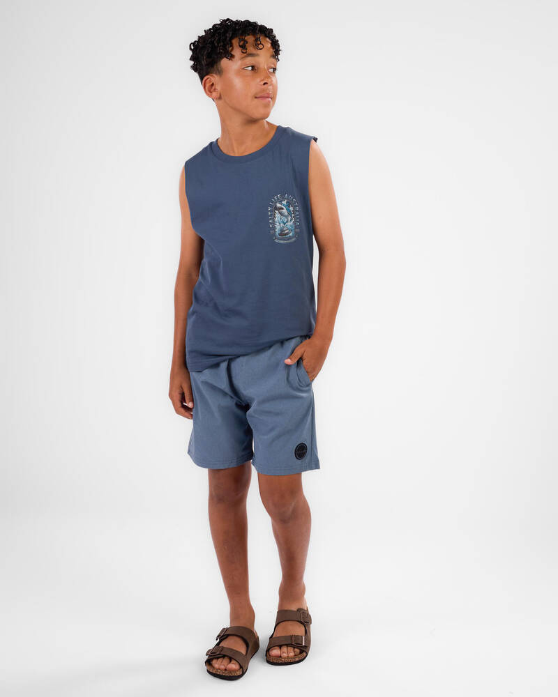 Skylark Boys' Autonomy Elastic Waist Shorts for Mens