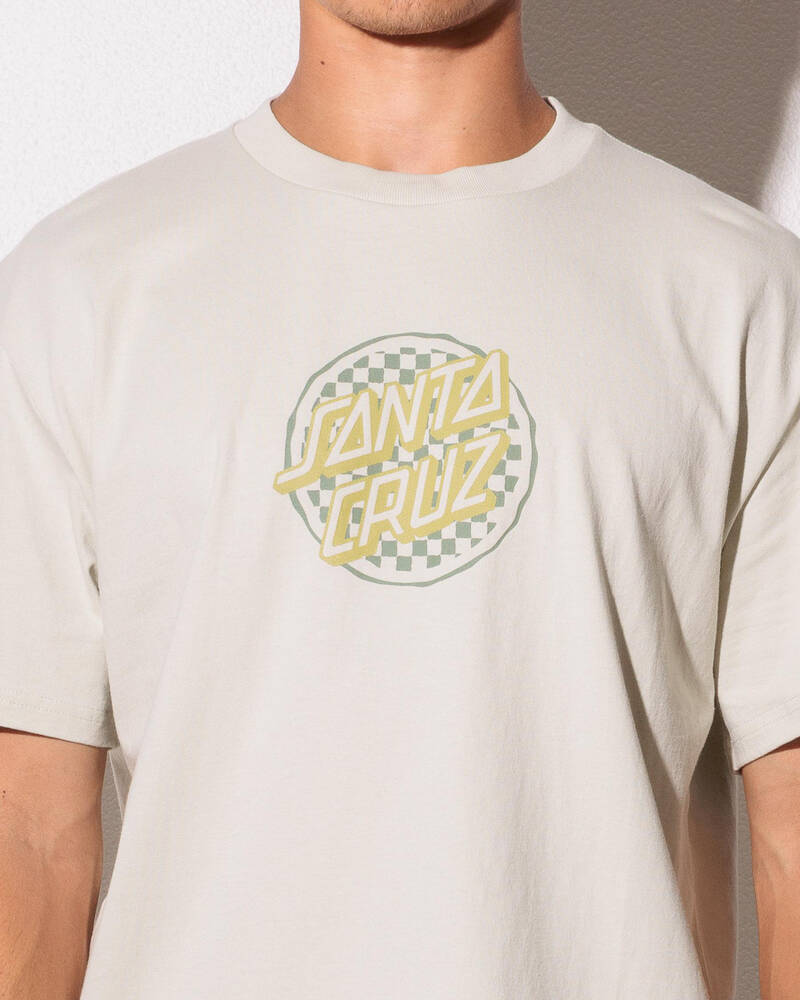 Santa Cruz Breaker Check Opus Dot T-Shirt for Mens