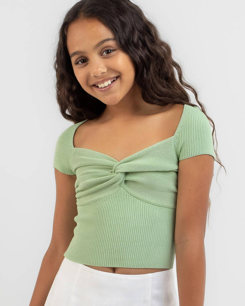 Mooloola Girls' Georgia Knit Top for Womens
