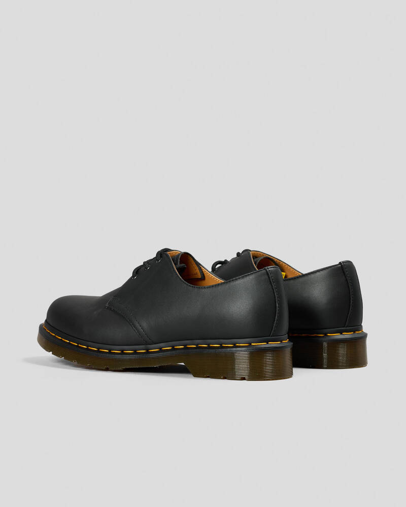 DR MARTENS 1461 3 Eye Shoe Black Nappa for Mens