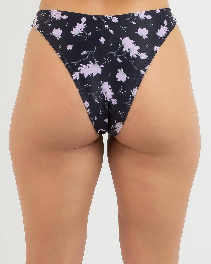 Hurley French Cheeky Bikini Bottom for Womens