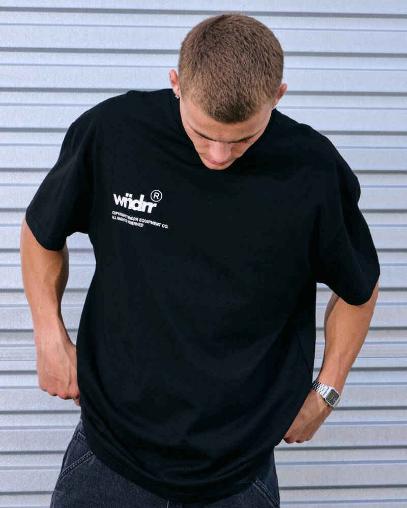 Wndrr Syndicate Box Fit T-Shirt for Mens