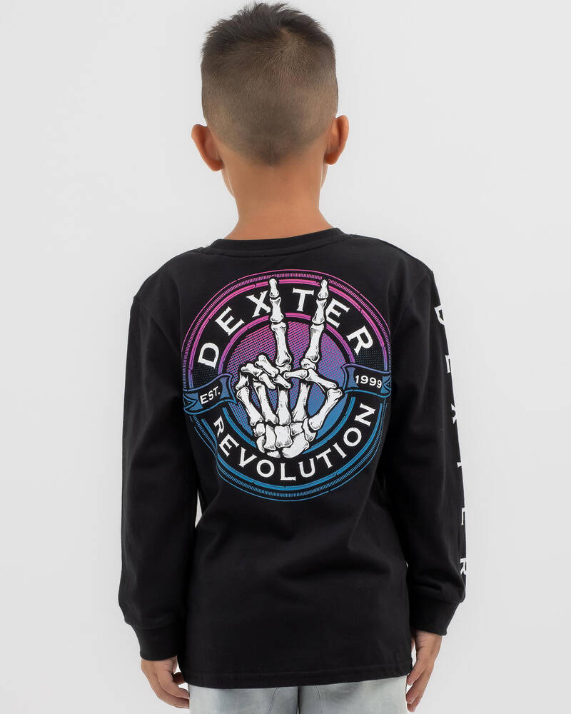 Dexter Toddlers' Peace Out Long Sleeve T-Shirts for Mens