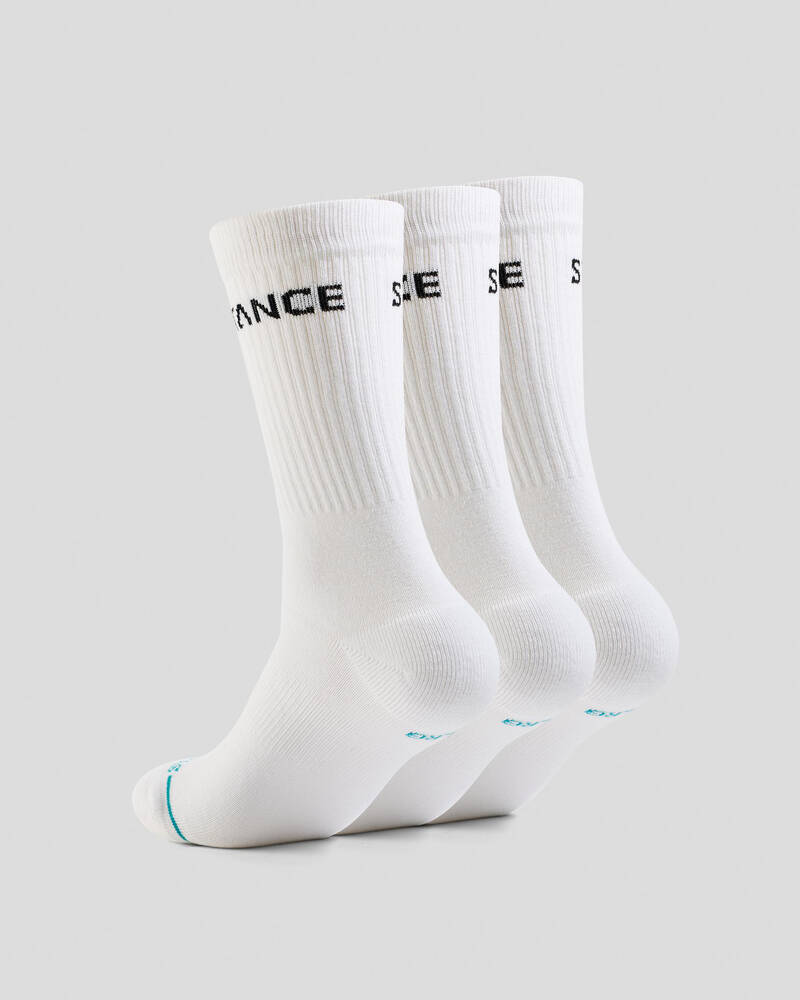 Stance Origin Crew Socks 3 Pack for Mens