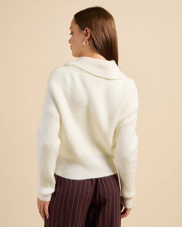 Mooloola Tonic Half Zip Knit Jumper for Womens