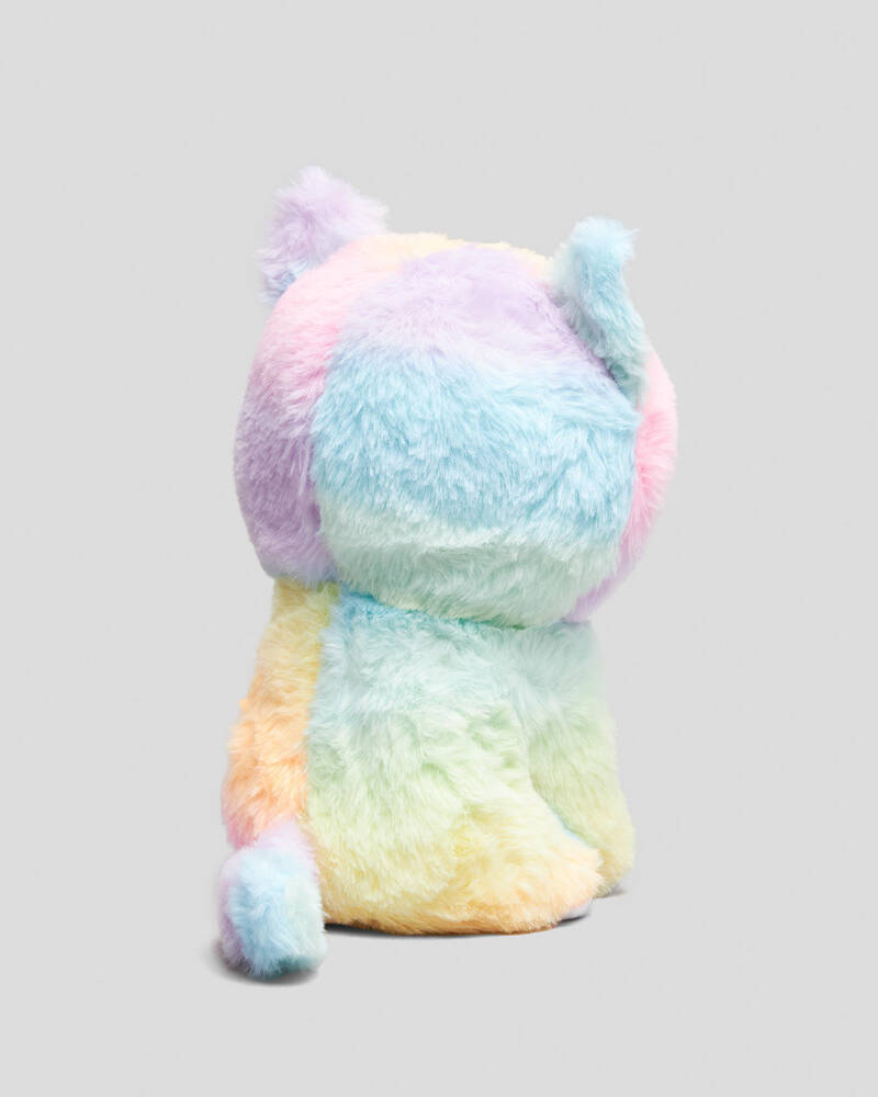 Mooloola Rainbow Kitty Cat Plush for Womens