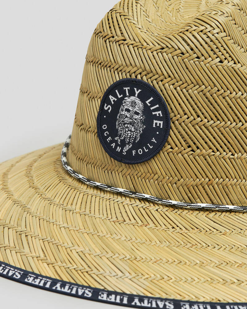 Salty Life Boys' Dutchman Straw Hat for Mens