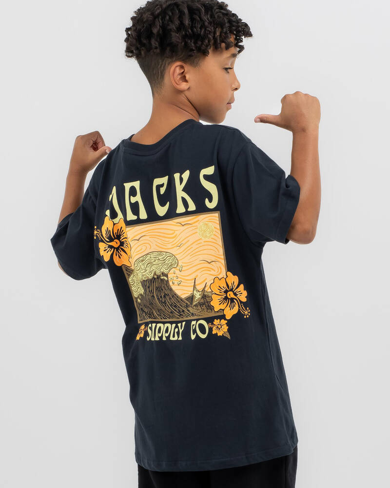 Jacks Boys' Tropical T-Shirt for Mens