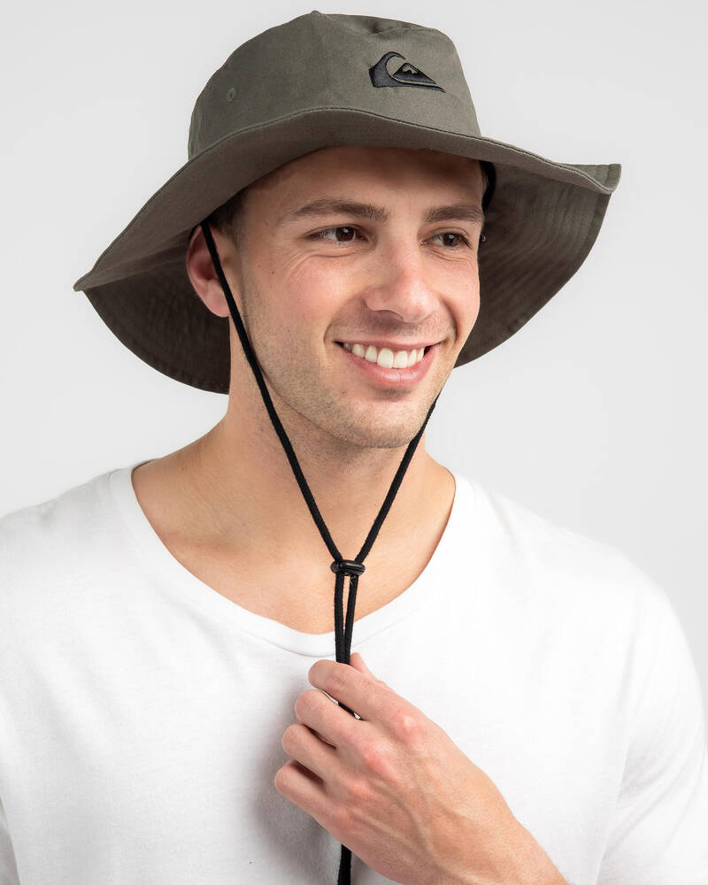 Quiksilver Bushmaster Hat In Thyme City Beach Australia