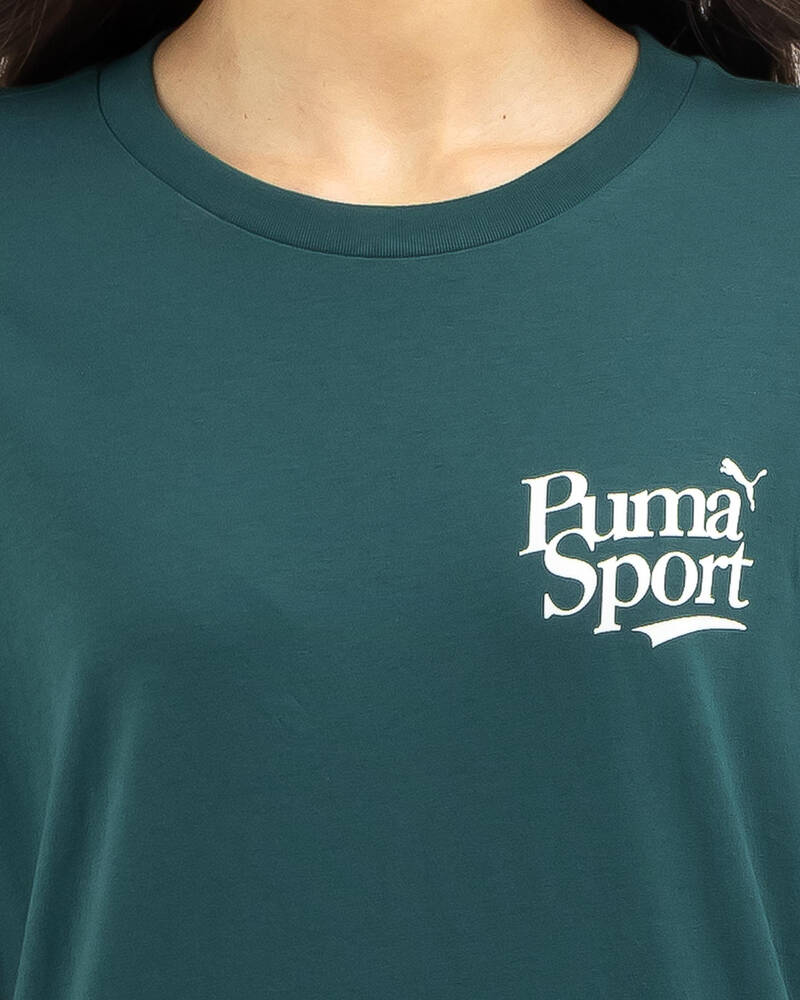 Puma Graphics Legacy T-Shirt for Womens