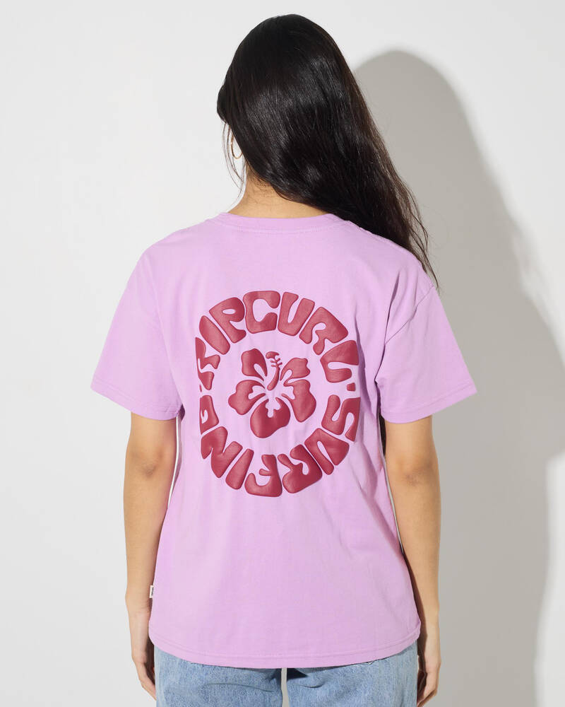 Rip Curl Surf Puff Party Pack Relaxed T-Shirt for Womens