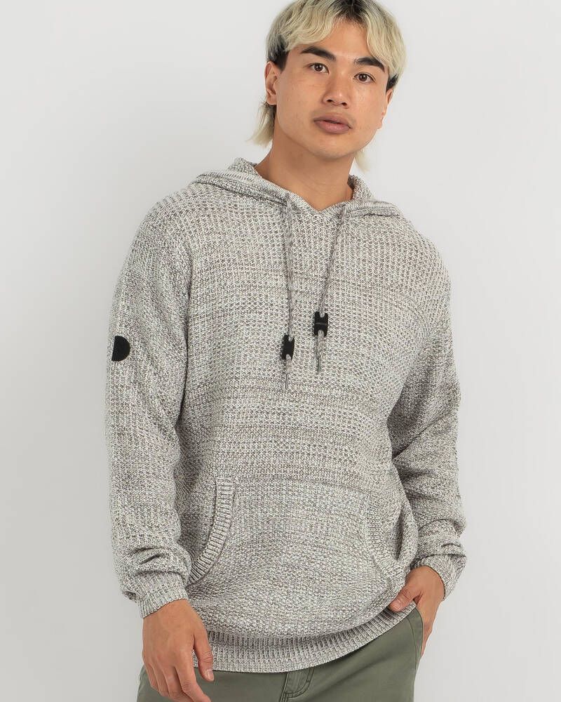 Jacks Rotate Hooded Knit Jumper for Mens