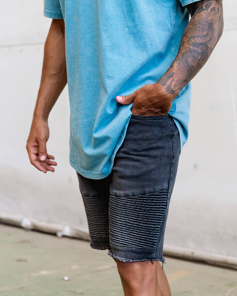 Lucid Expanse Denim Shorts for Mens