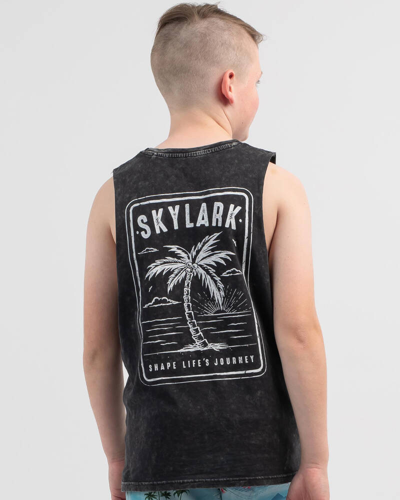 Skylark Boys' Obscure Muscle Tank for Mens
