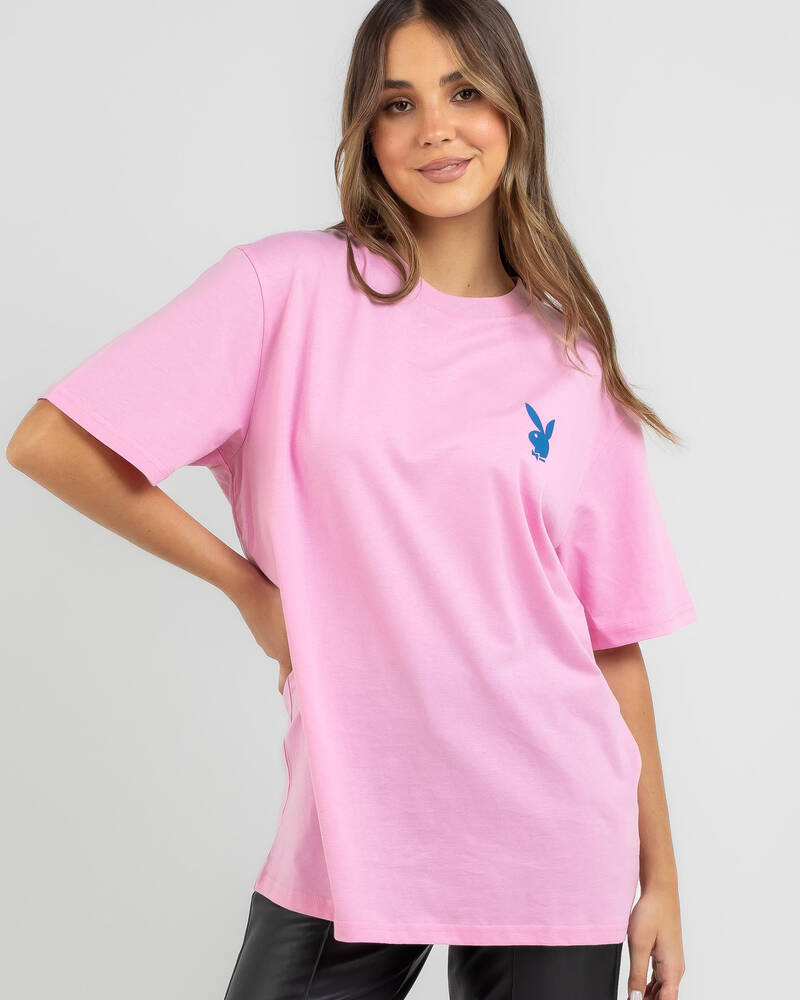Playboy Playboy Stack Original Fit T-Shirt for Womens