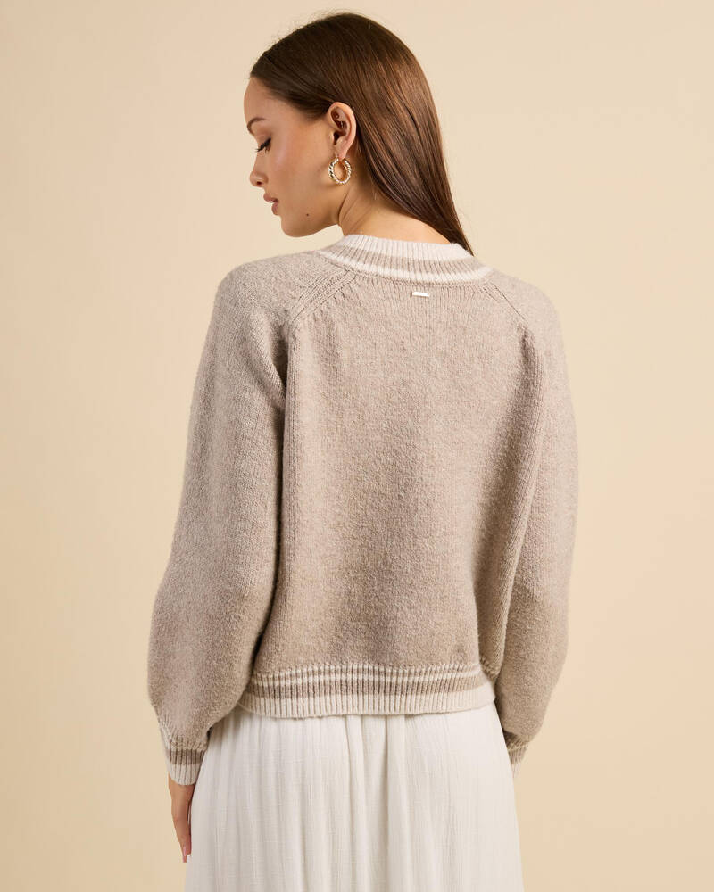 Ava And Ever Bowie Zip Knit Jumper for Womens