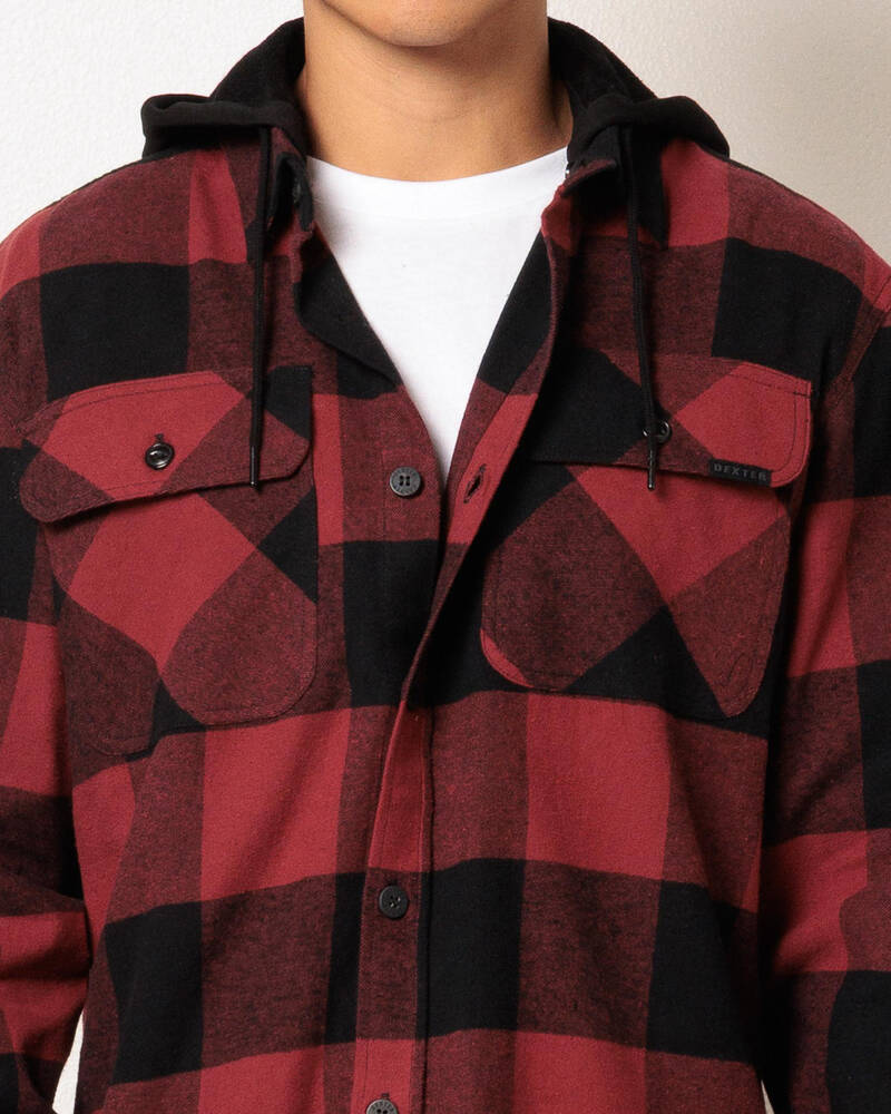 Dexter Realm Long Sleeve Flannel Shirt for Mens