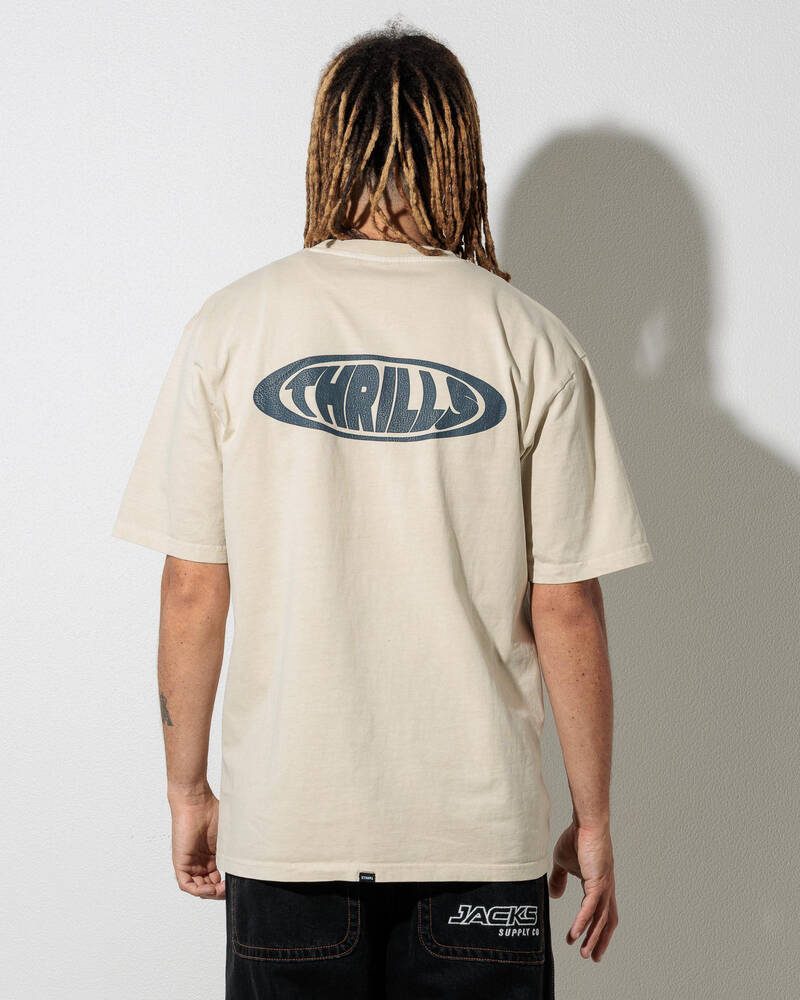 Thrills Shadowless Oversize Fit T-Shirt for Mens