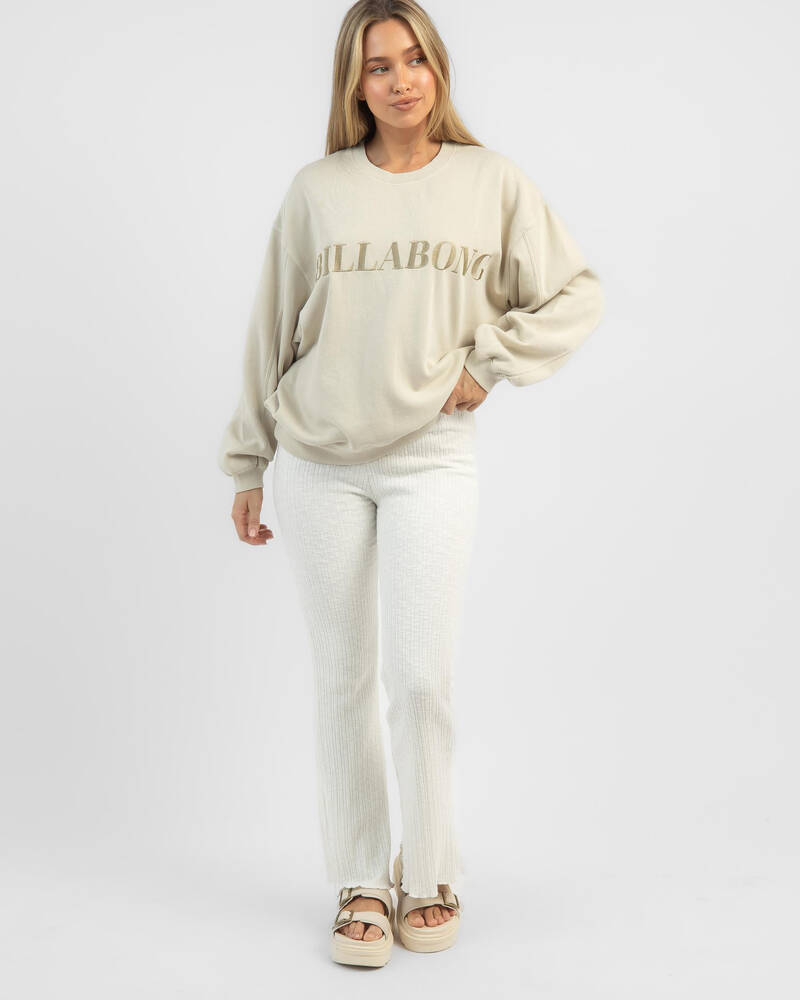 Billabong Baseline Kendall Crewneck Sweatshirt for Womens