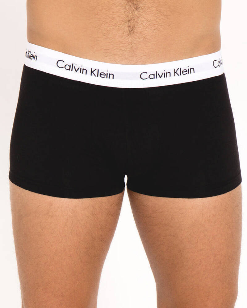 Calvin Klein Cotton Stretch 3 Pack Trunks for Mens image number null